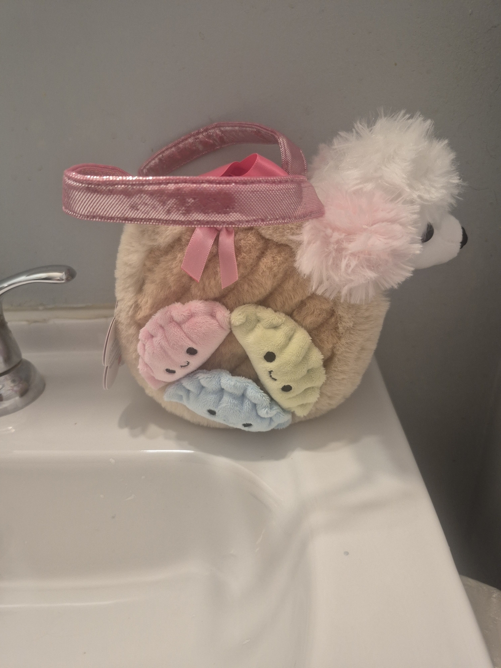 Aurora Fashionable Fancy Pals Dim Sum Poodle Stuffed Animal set NWT